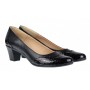 Oferta marimea 36, 39 - Pantofi dama, comozi si eleganti, din piele naturala, LP104CROCON